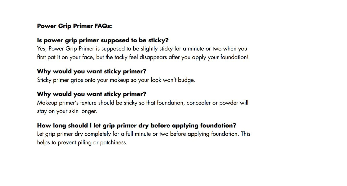e.l.f. Power Grip Primer Mini, Gripping & Hydrating Gel Primer