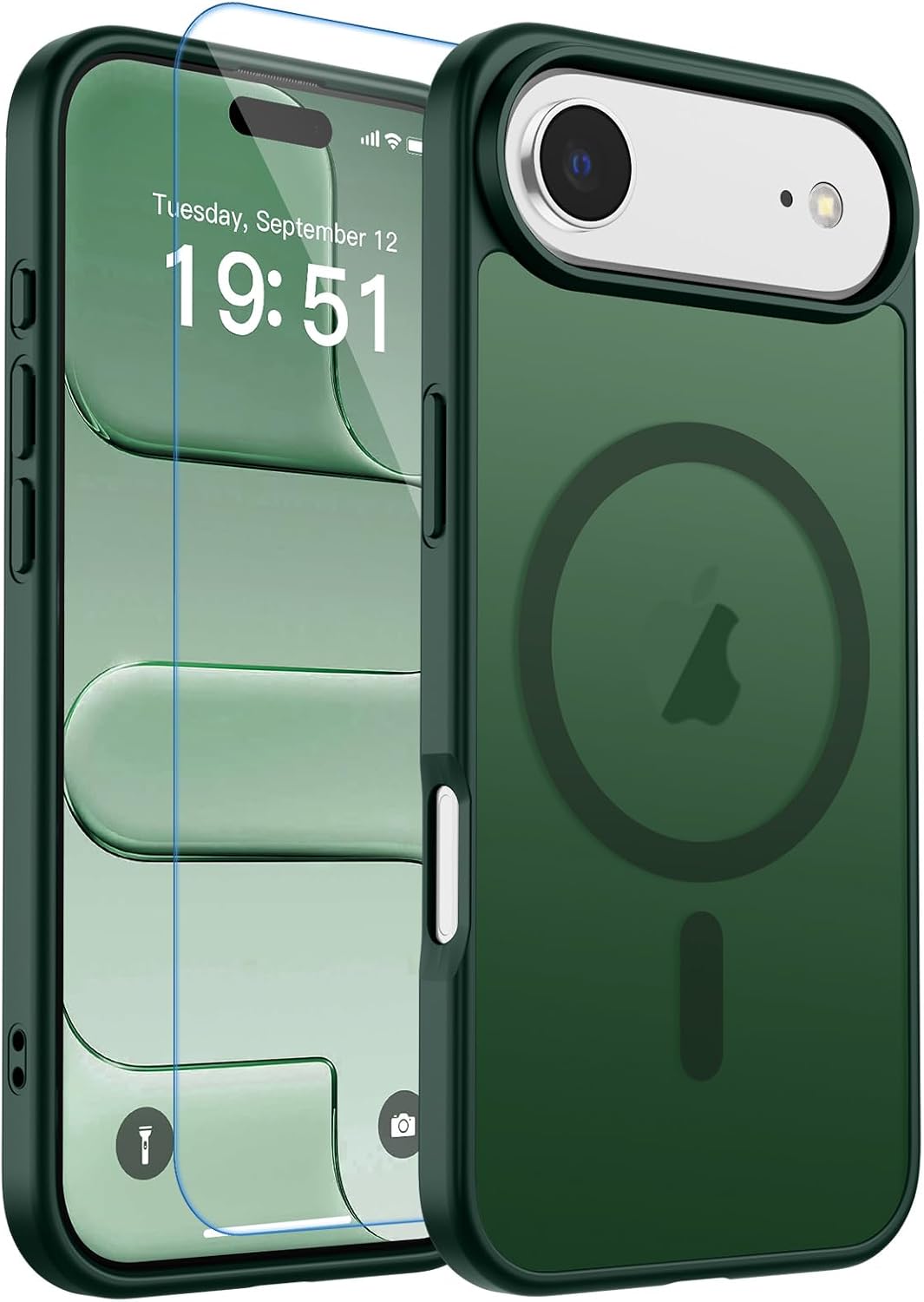 zapica Magnetic for iPhone Air Case, Dark Blue