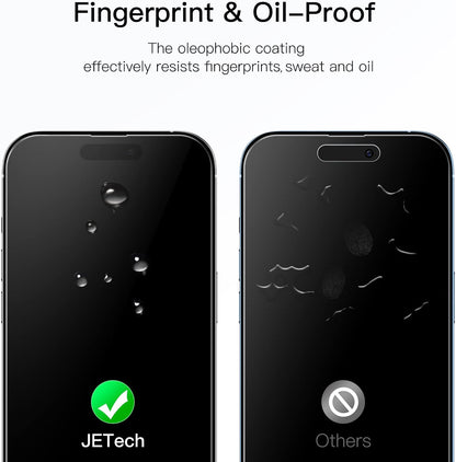 JETech Screen Protector for iPhone SE 3/2 (2022/2020), 3-Pack