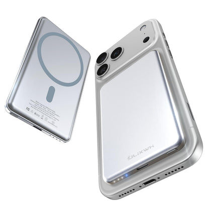 [0.3" Ultra Slim] [Alloy-Made] ULiXWH for Magsafe Portable Charger iPhone