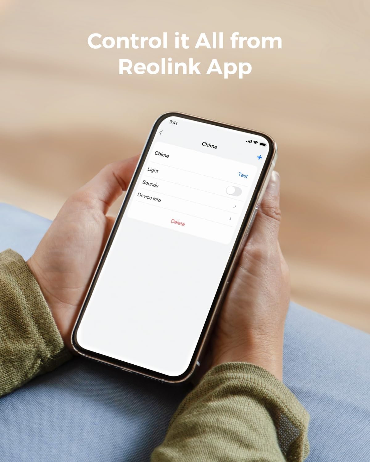 REOLINK Chime Plus, Compatible with Reolink Video Doorbell PoE/WiFi V2 and