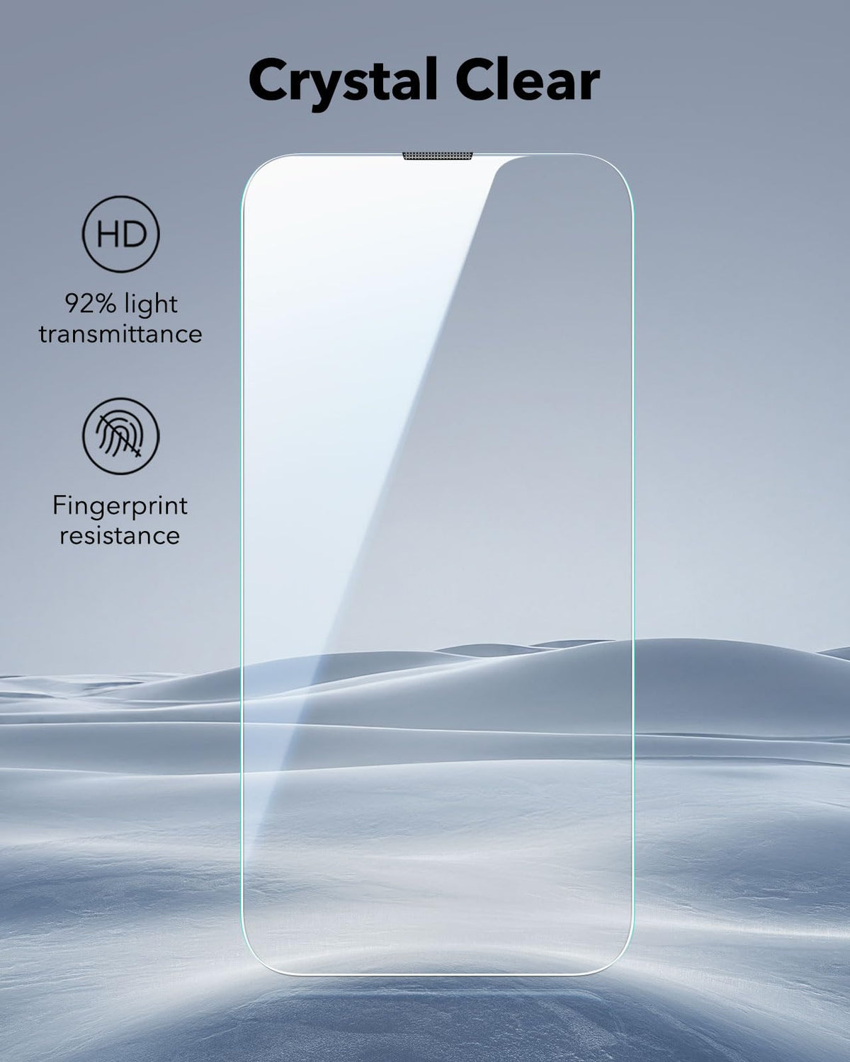 ESR 3 Pack for iPhone 17 Pro Max Privacy Screen Protector, Classic