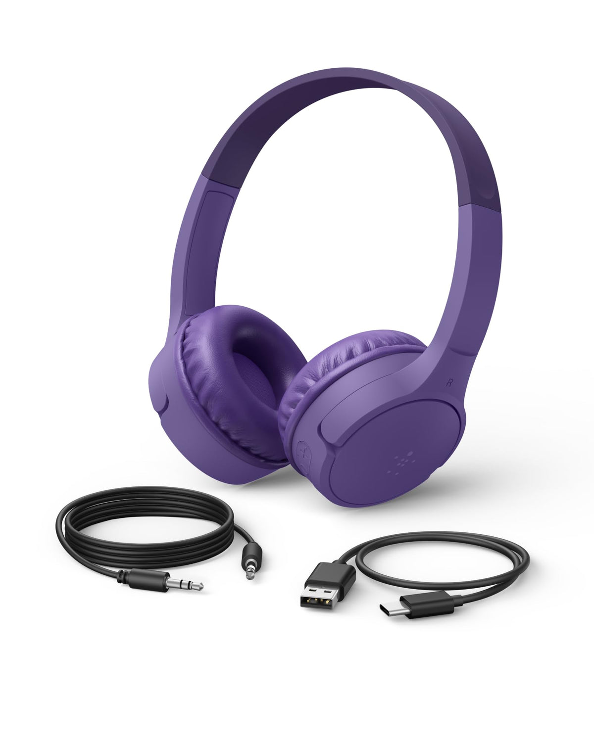 Belkin SoundForm Mini Kids Headphones, Wireless&Wired, 30H Playime, School
