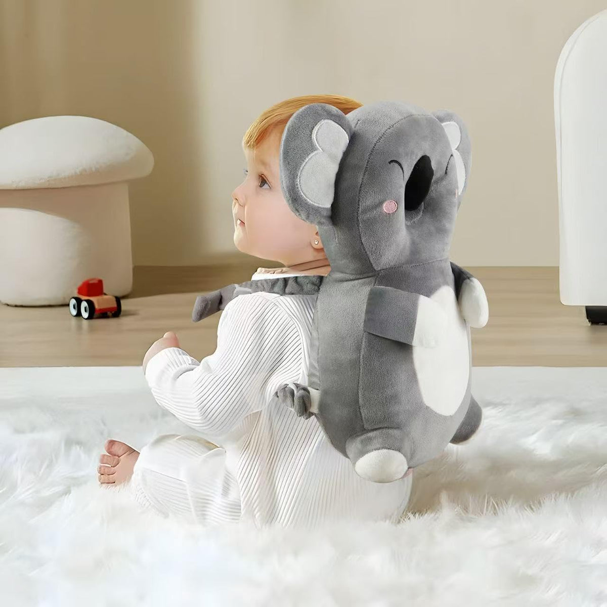 PandaEar Baby Head Protection Backpack, Toddler Walking Head Protector