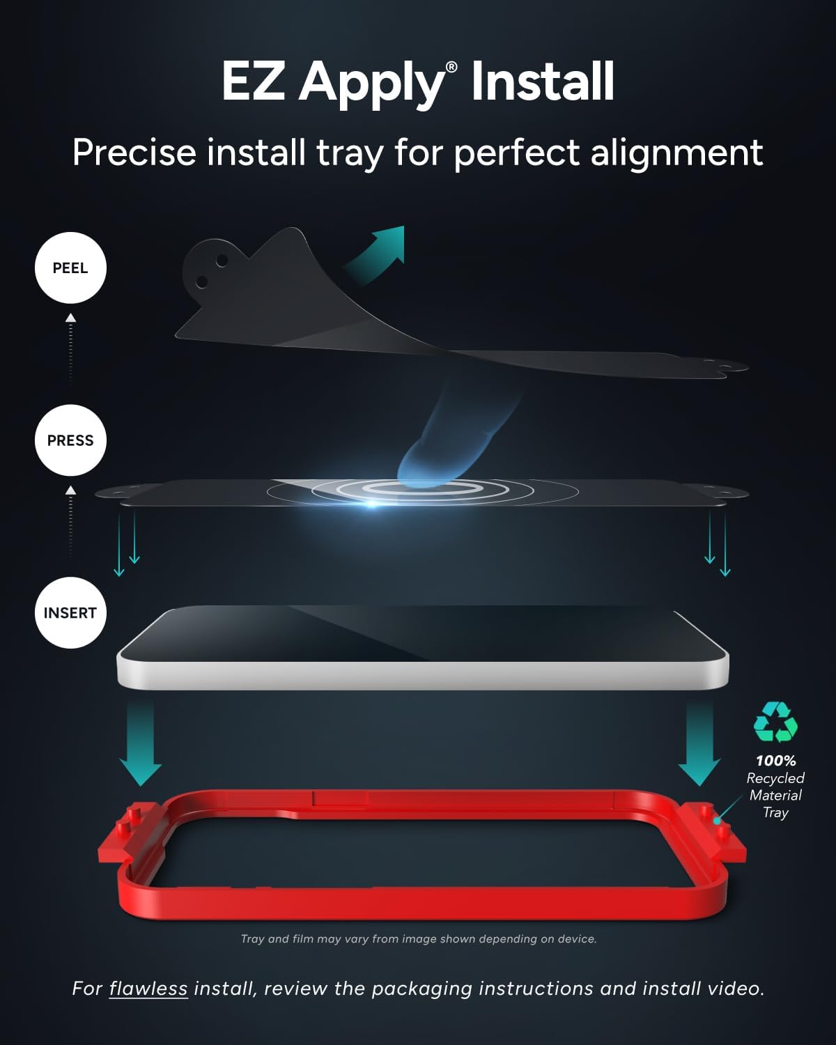 ZAGG Glass Elite Privacy Screen Protector for iPhone 17 Pro Max