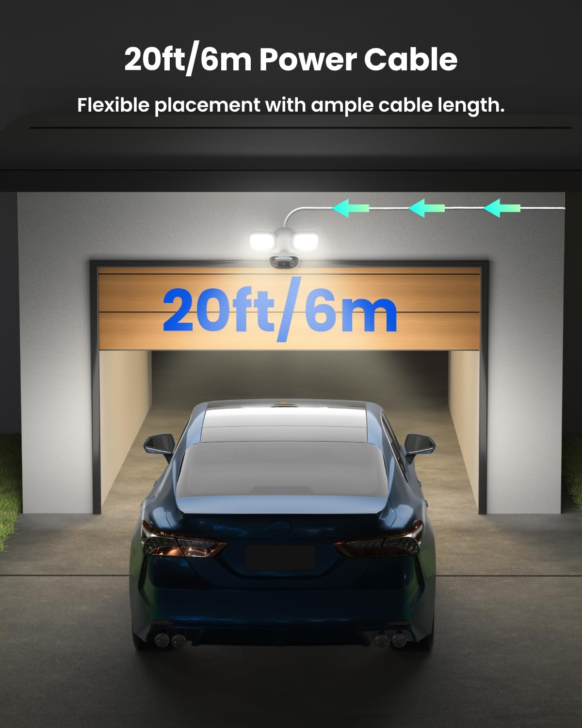 REOLINK Elite Floodlight WiFi 4K 8MP 180° Panoramic Wired Floodlight Camera