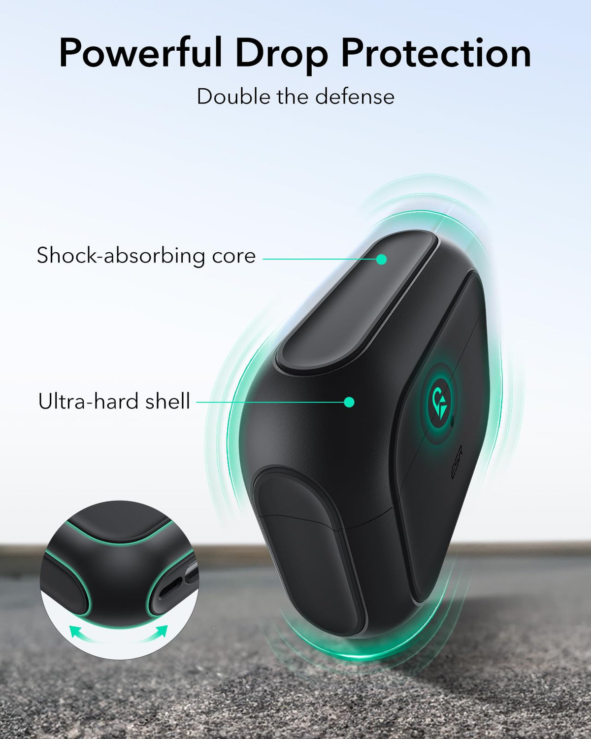 ESR for AirPods Pro 3 Case, Compatible with MagSafe, Orange