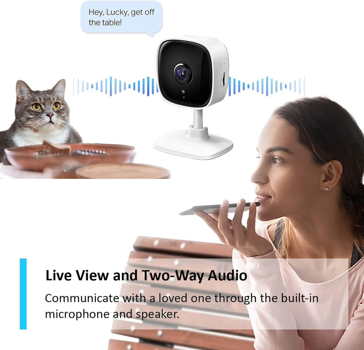 Tapo C113 2K 3MP Indoor & Outdoor Security Camera Pet Camera House Security