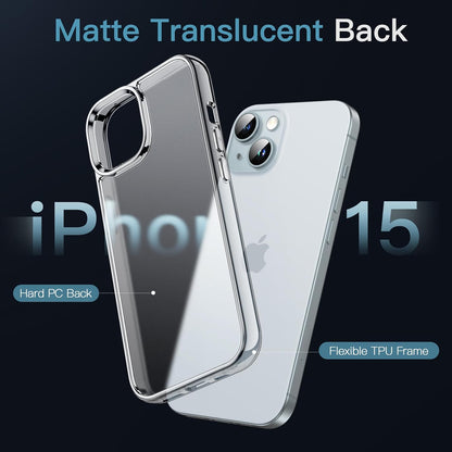 JETech Case for iPhone 15, Anti-Yellowing, Green