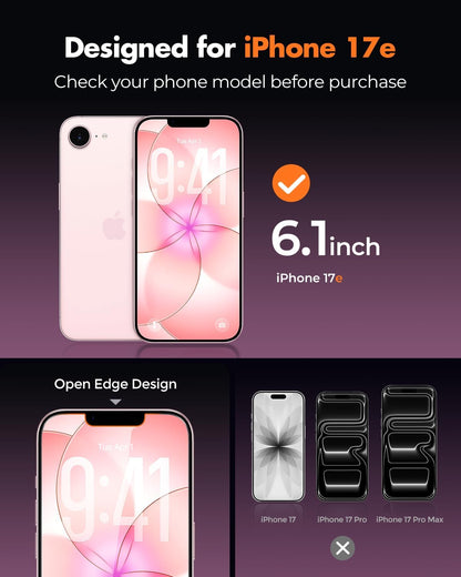UNBREAKcable 3-Pack Screen Protector for iPhone SE 2022/SE 2020, iPhone 8/7