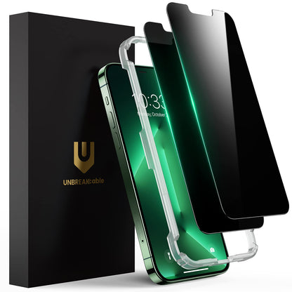 UNBREAKcable Privacy Screen Protector for iPhone 16 Pro, 2-Pack