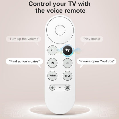 Replacement for Samsung TV Remote, for All 2018-2024 Samsung Remote Control for Smart TV with Voice Control. No Solarcell. 2-Year Warranty.