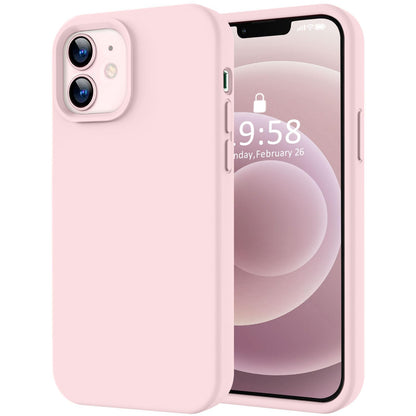 LOVE 3000 Designed for iPhone 16 Case, Premium Silicone with [Soft Anti-Scratch Microfiber Lining] Shockproof Protective Phone Case for Men Women Girls 6.1", Black