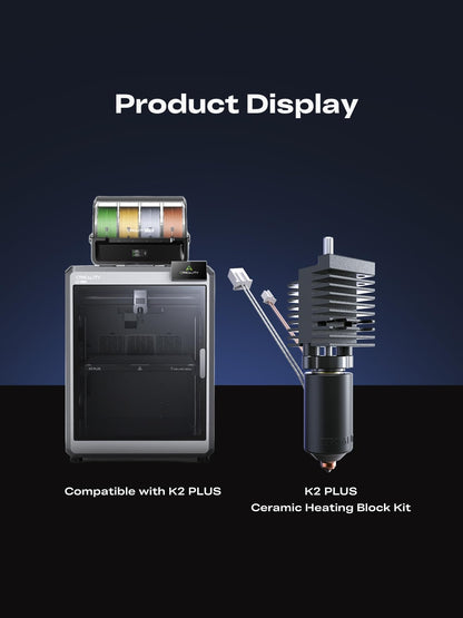 Creality K2 Plus Direct Drive Extruder Kit, 6.25:1 Dual Gear Extruder with Filament Break Sensor, Compact & Lightweight for Smooth Feeding, for K2/K2 Pro/K2 Plus 3D Printers