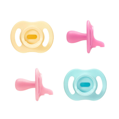 Tommee Tippee Ultra-Light StayPut Pacifier, 0-6m, 4 Count