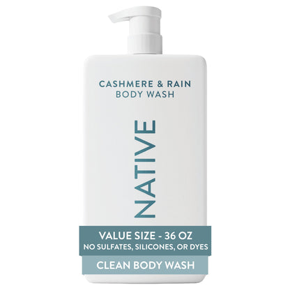 Native Body Wash 3 Pack - Natural Body Wash Women & Men - SLS & Paraben Free - Cucumber & Mint, Coconut & Vanilla, Lavender & Rose