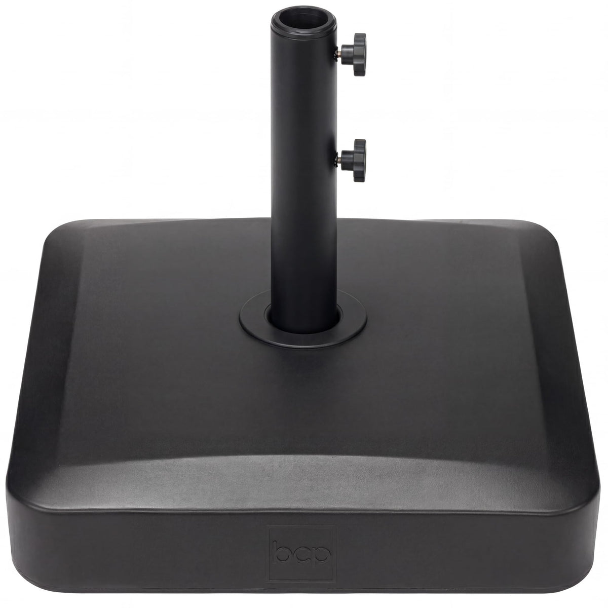 Best Choice Products Fillable Umbrella Base Stand Round Sunburst Plastic Patio Umbrella Base Stand, Pole Holder for Outdoor, Lawn w/ 55lbs Weight Capacity, Adjustment Knob