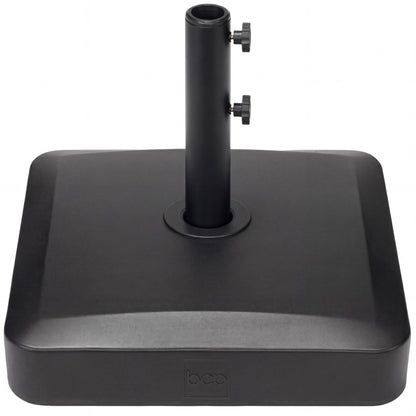 Best Choice Products Fillable Umbrella Base Stand Round Sunburst Plastic Patio Umbrella Base Stand, Pole Holder for Outdoor, Lawn w/ 55lbs Weight Capacity, Adjustment Knob