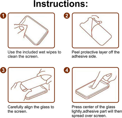 PEHAEL for iPhone 18 Pro Privacy Screen Protector+Camera Lens Protector