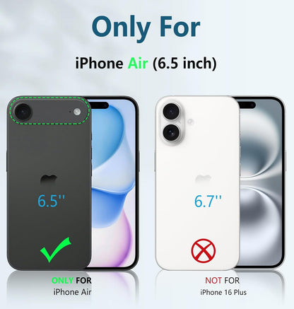FNTCASE for iPhone 16 Case with Belt Clip and Built-in Screen Protector