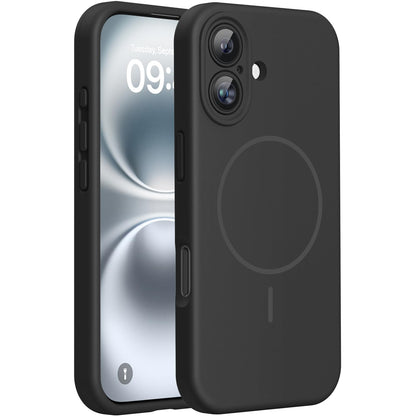 Miracase Silicone for iPhone SE 2022/SE 2020/7/8 Case,Black