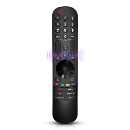 Magic Remote for LG-TV-Remote, Replacement for LG Smart TV Remote Control, AN-MR20GA Compatible Universal Remote Control with Voice, Pointer and Netflix/Prime Video Hotkeys