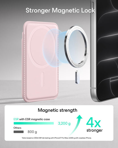 ESR for MagSafe Wallet, 5 Card Holder for Phone Case, RFID Blocking