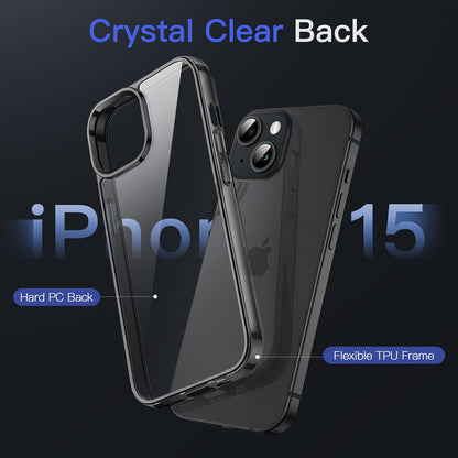 JETech Case for iPhone 15, Anti-Yellowing, Green