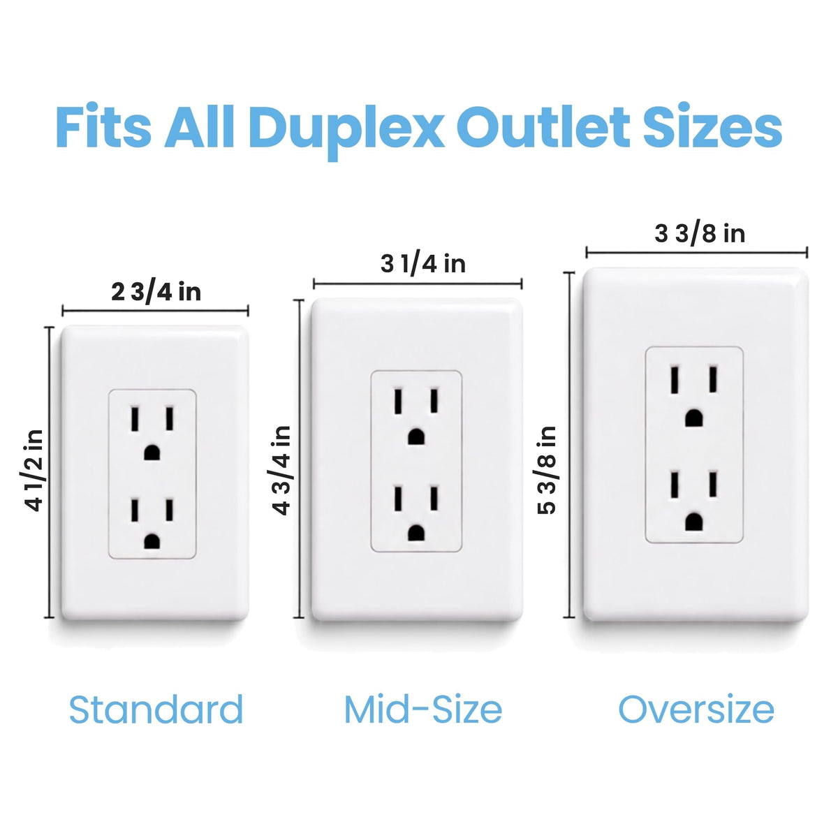 Sleek Socket Original & Patented Ultra-Thin Outlet Concealer with Cord Concealer Kit, Flat Extension Cord with Multi Outlets Power Strip, Ideal for Home Improvement, Hide Bulky and Messy Cords