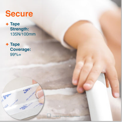Roving Cove Baby Proof Corner Edge Protector, Small 15ft Edge 4 Corners