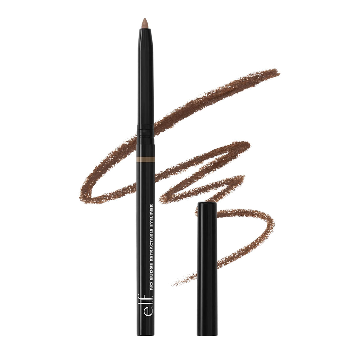 e.l.f. No Budge Retractable Eyeliner, Creamy, Ultra-Pigmented & Waterproof, Creates Bold & Defined Lines, Vegan & Cruelty-Free, Navy