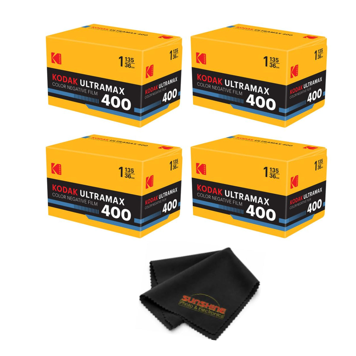 Kodak Ultramax 400 Color Print Film 36 Exp. 35mm DX 400 (Single Pack)