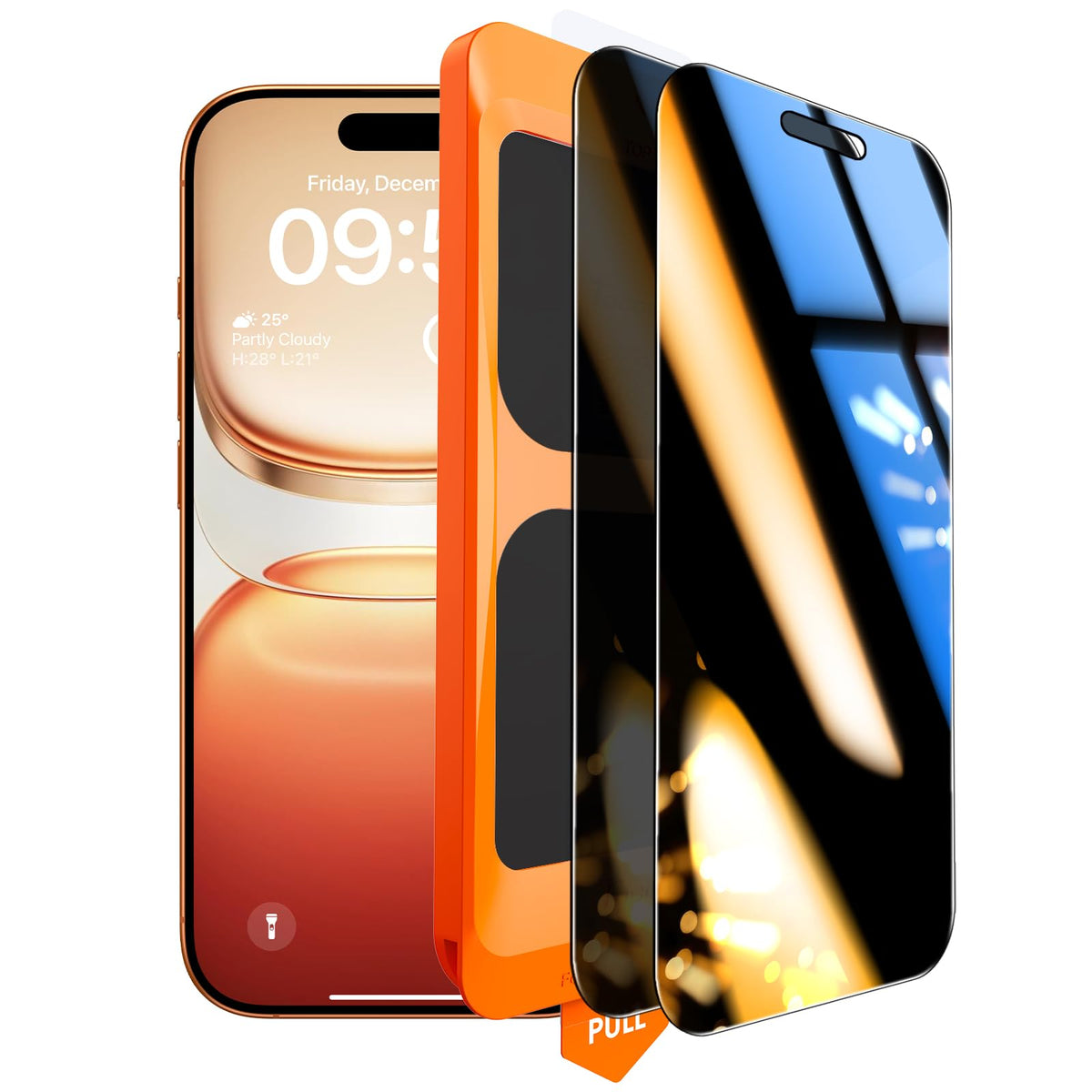 TOCOL for iPhone 17 Screen Protector, Easy Installation