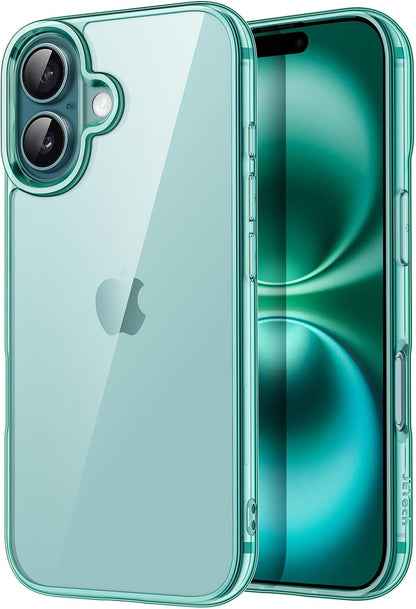 JETech Case for iPhone 16, Anti-Yellowing, Clear