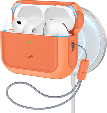 ESR for AirPods Pro 3 Case, Compatible with MagSafe, Orange