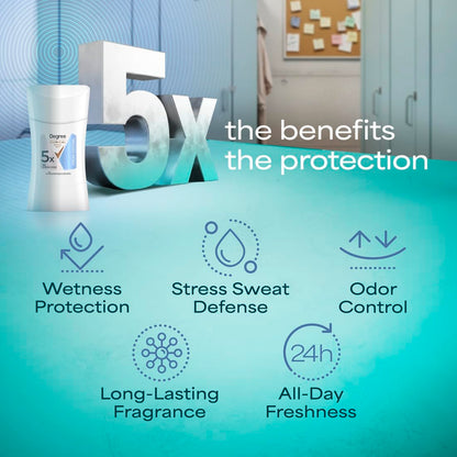 Degree Advanced Protection Antiperspirant Deodorant Vanilla & Jasmine 2.6oz