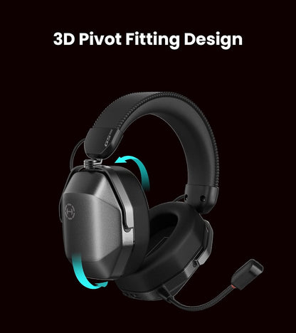 Edifier G5 MAX Gaming Headset, 305H Battery, THX Audio, Space Grey