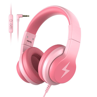 Candy Bila Wired Kids Headphones for School, Over-Ear for Boys Girls