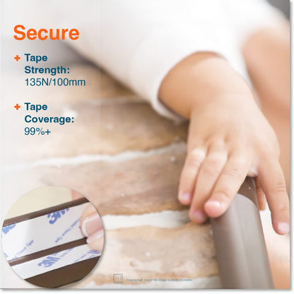 Roving Cove Baby Proof Corner Edge Protector, Small 15ft Edge 4 Corners
