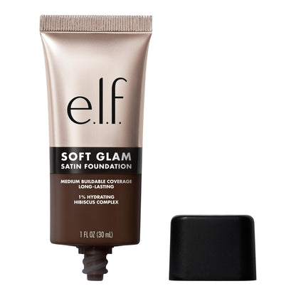 e.l.f. Soft Glam Satin Foundation, Medium Coverage, 43 Tan Cool