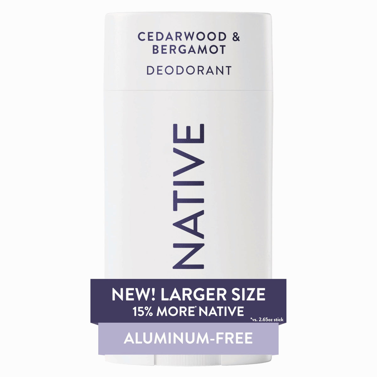 Native Aluminum-Free Deodorant for Women & Men, Coconut & Vanilla, 2.65oz
