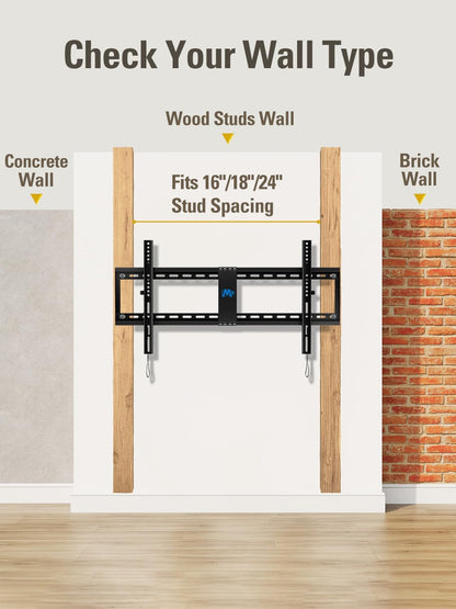 Mounting Dream TV Wall Mount for 42-86 Inch TVs, Tilting TV Mount Bracket