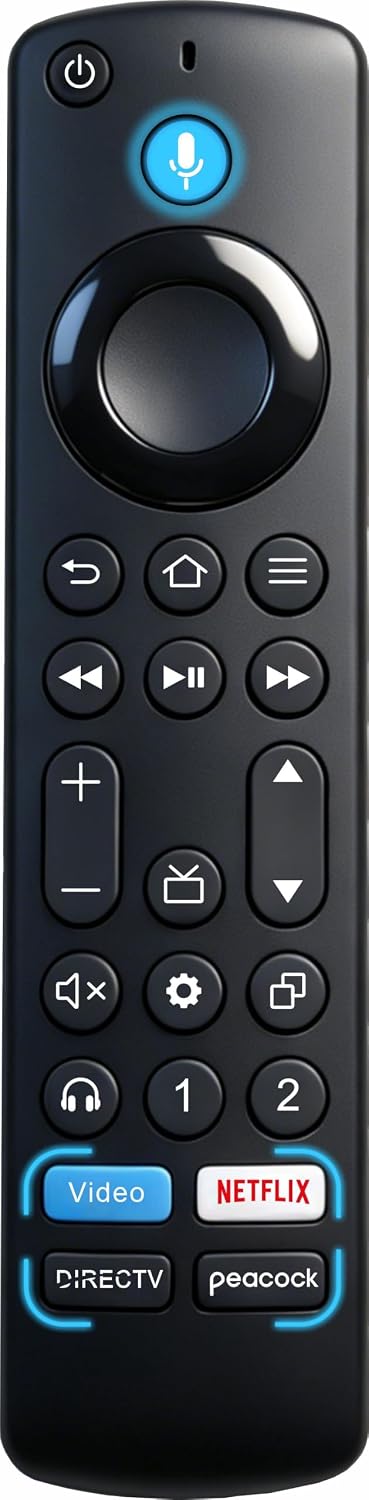 Replacement Remote Compatbile with Toshiba TV Remote, 2026-2020