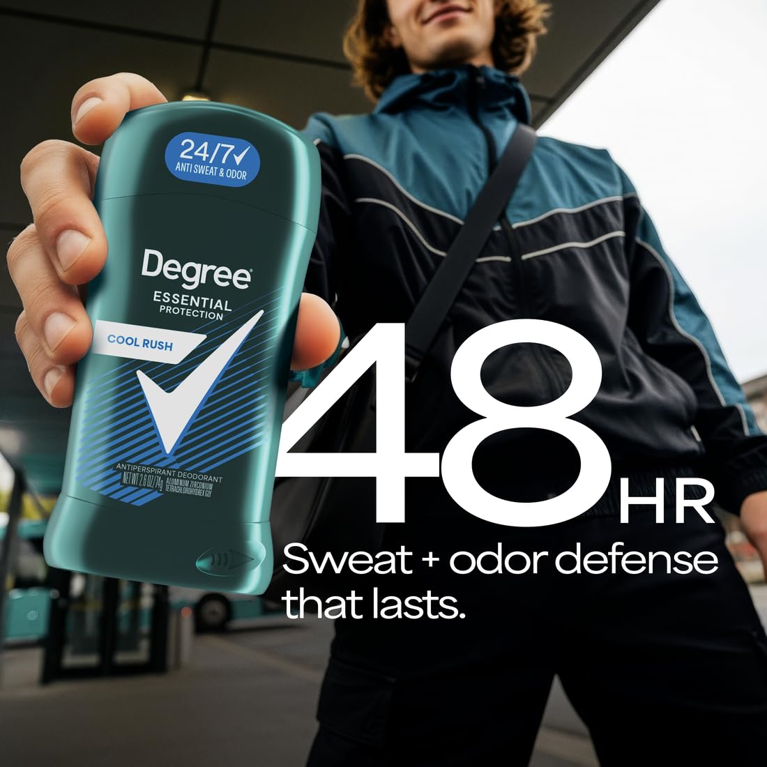 Degree Men Antiperspirant Deodorant, Cool Rush, Twin Pack, 2.7 oz
