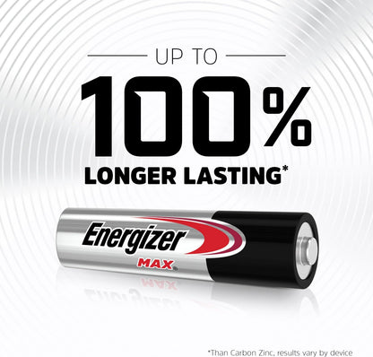Energizer Max - AAA Batteries (14 Pack) Long Lasting Alkaline Power