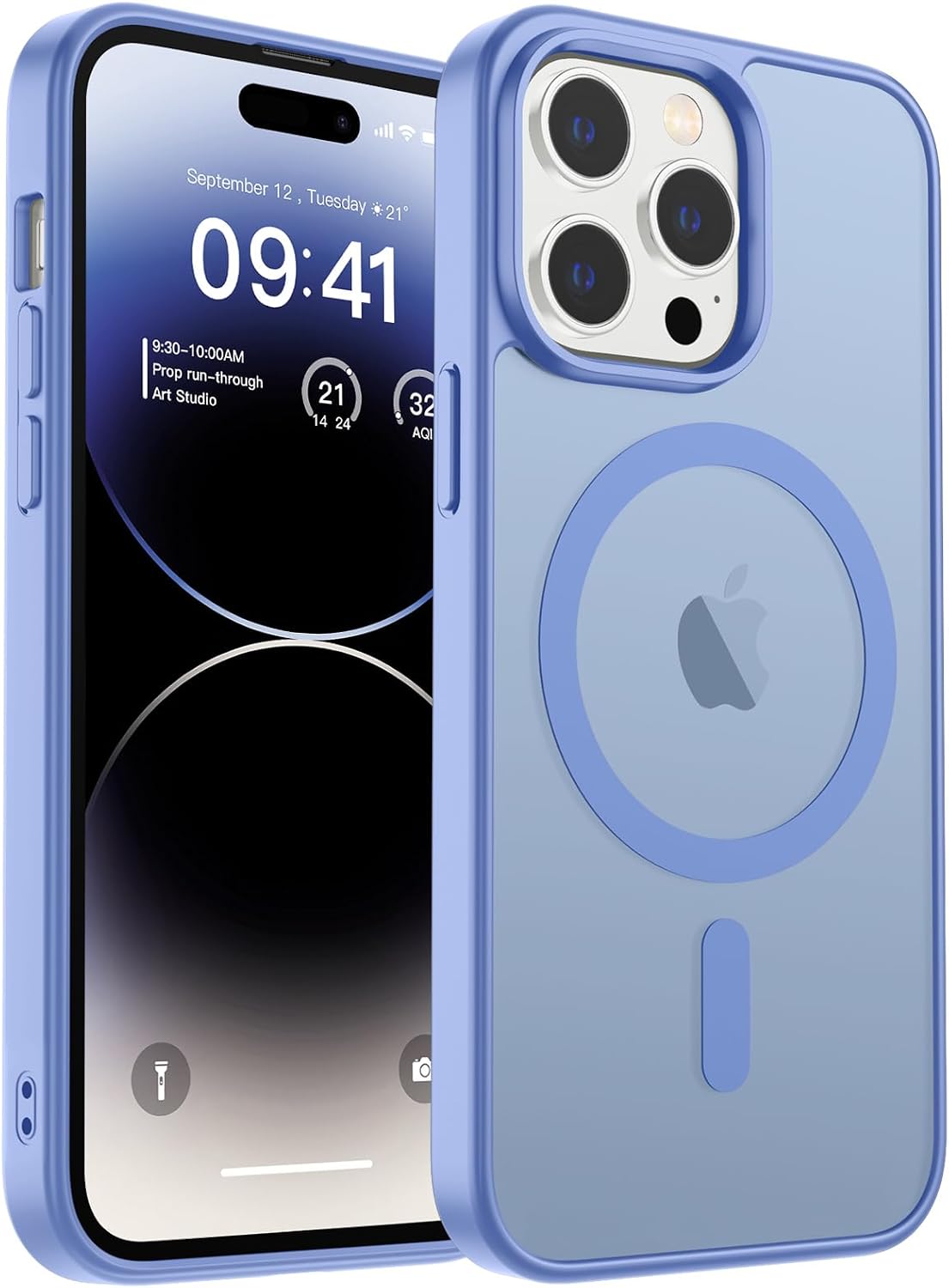 zapica Magnetic for iPhone Air Case, Dark Blue