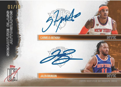 2025-26 Topps Signature Class Basketball - Factory Sealed - Value Box 7 Cards per Pack. 6 Packs per Box.