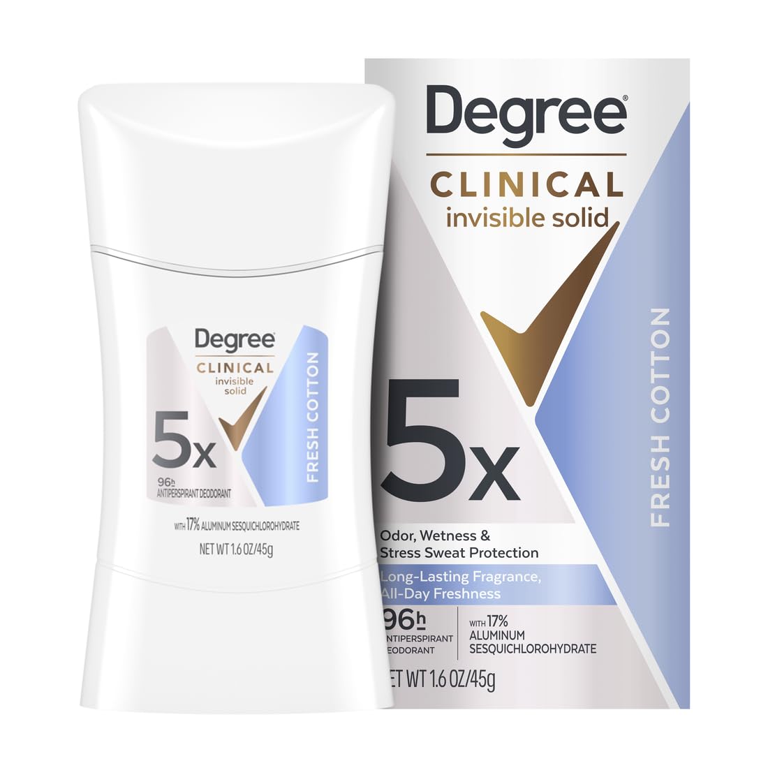 Degree Advanced Protection Antiperspirant Deodorant Vanilla & Jasmine 2.6oz