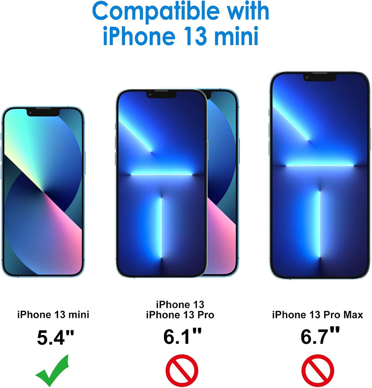JETech Screen Protector for iPhone SE 3/2 (2022/2020), 3-Pack