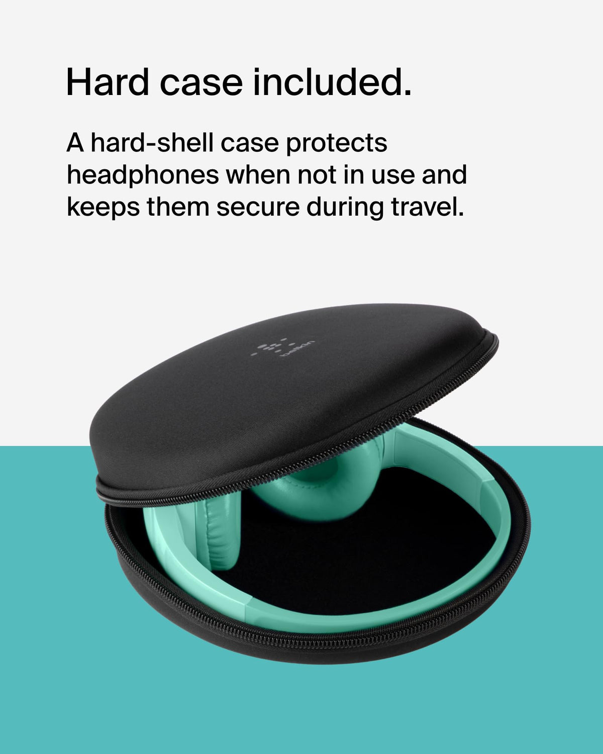 Belkin SoundForm Mini Kids Headphones, Wireless&Wired, 30H Playime, School